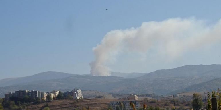 Голям пожар в Рила планина